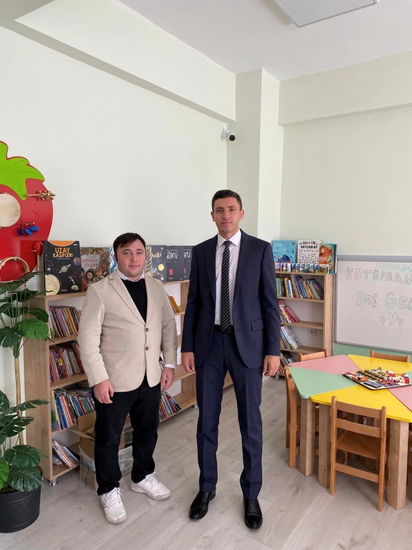 İLÇE HALK KÜTÜPNANEMİZ AÇILIŞA HAZIRLANIYOR